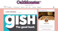 Desktop Screenshot of oakmonster.com